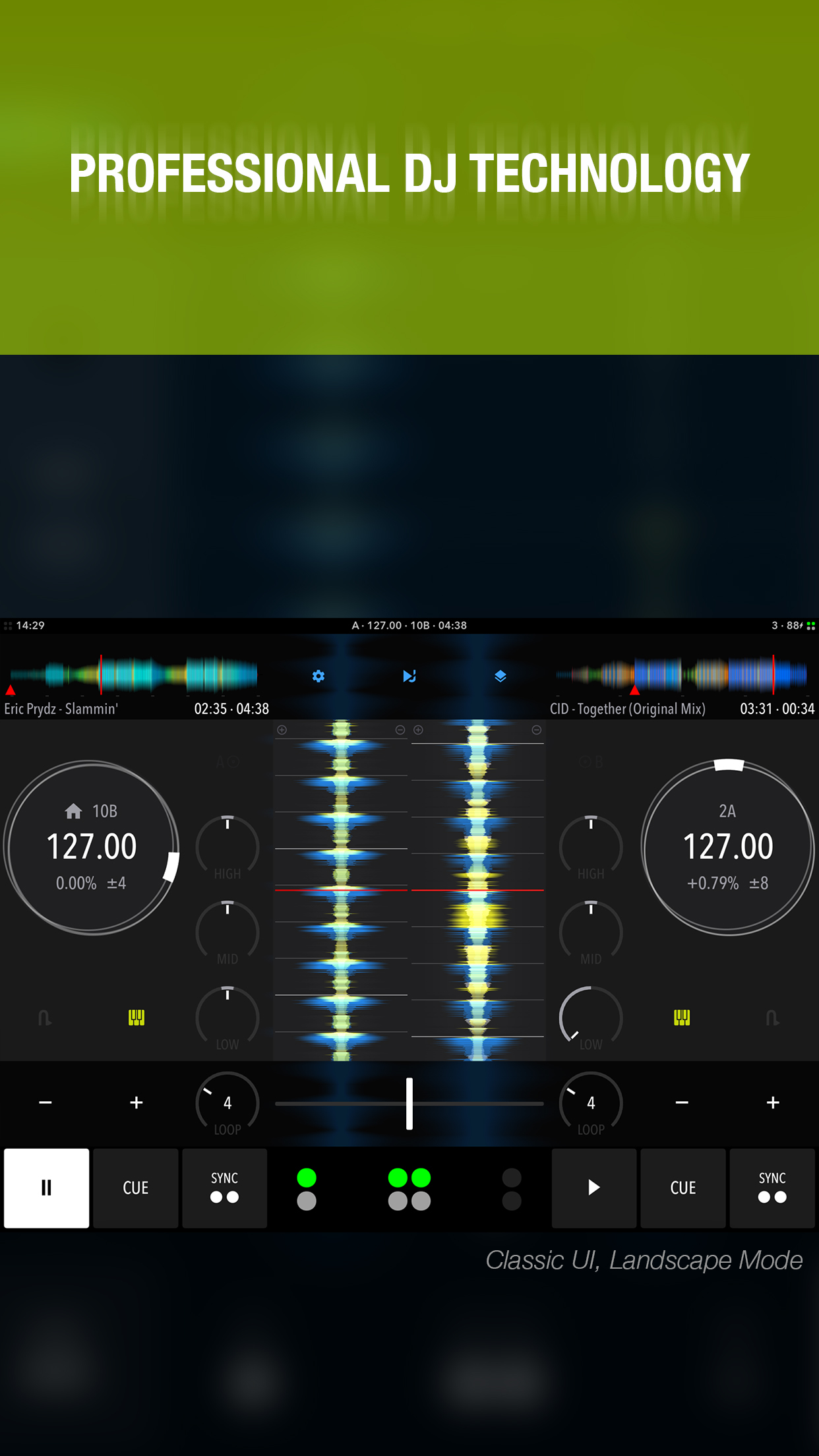 DJ Player Professional Music Mixing for Pro DJs ASO Report and App