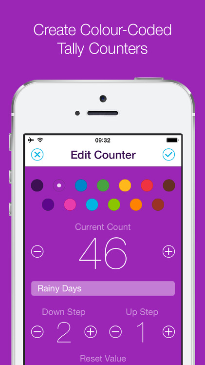 Counters• - Colourful Tally Counter for Simply Keeping Count of Things screenshot-3