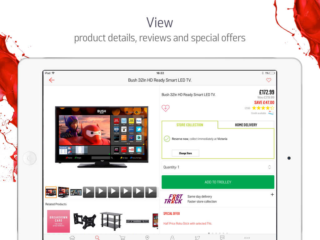 Argos for iPad