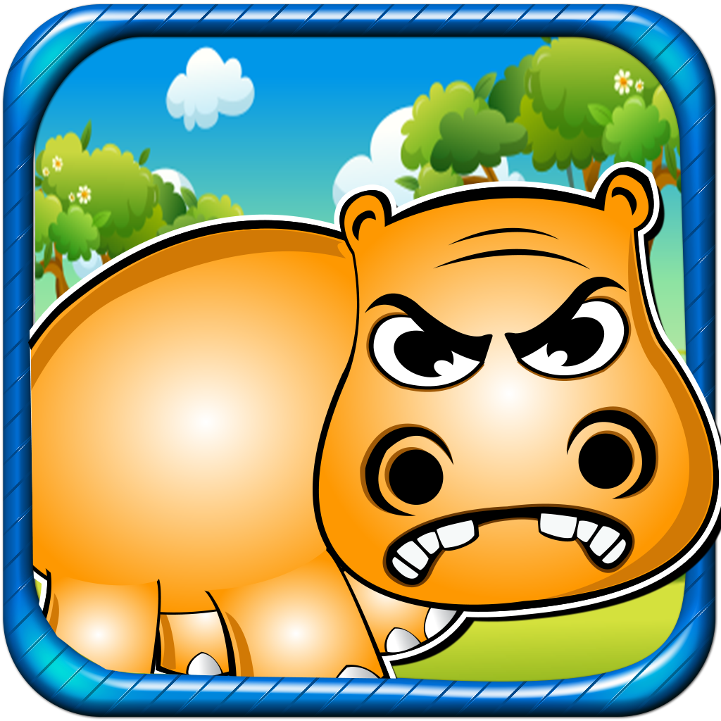 Angry Hippo Bounce icon