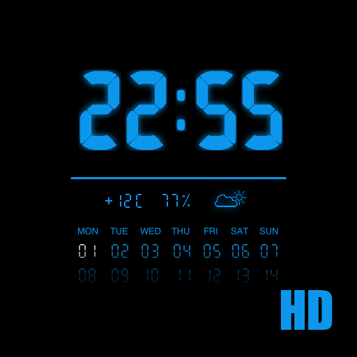 Smart LCD Clock HD