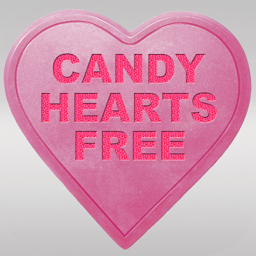 Candy Valentine Hearts FREE