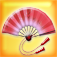 Uchiwa : beautiful virtual chinese fan 3D Icon