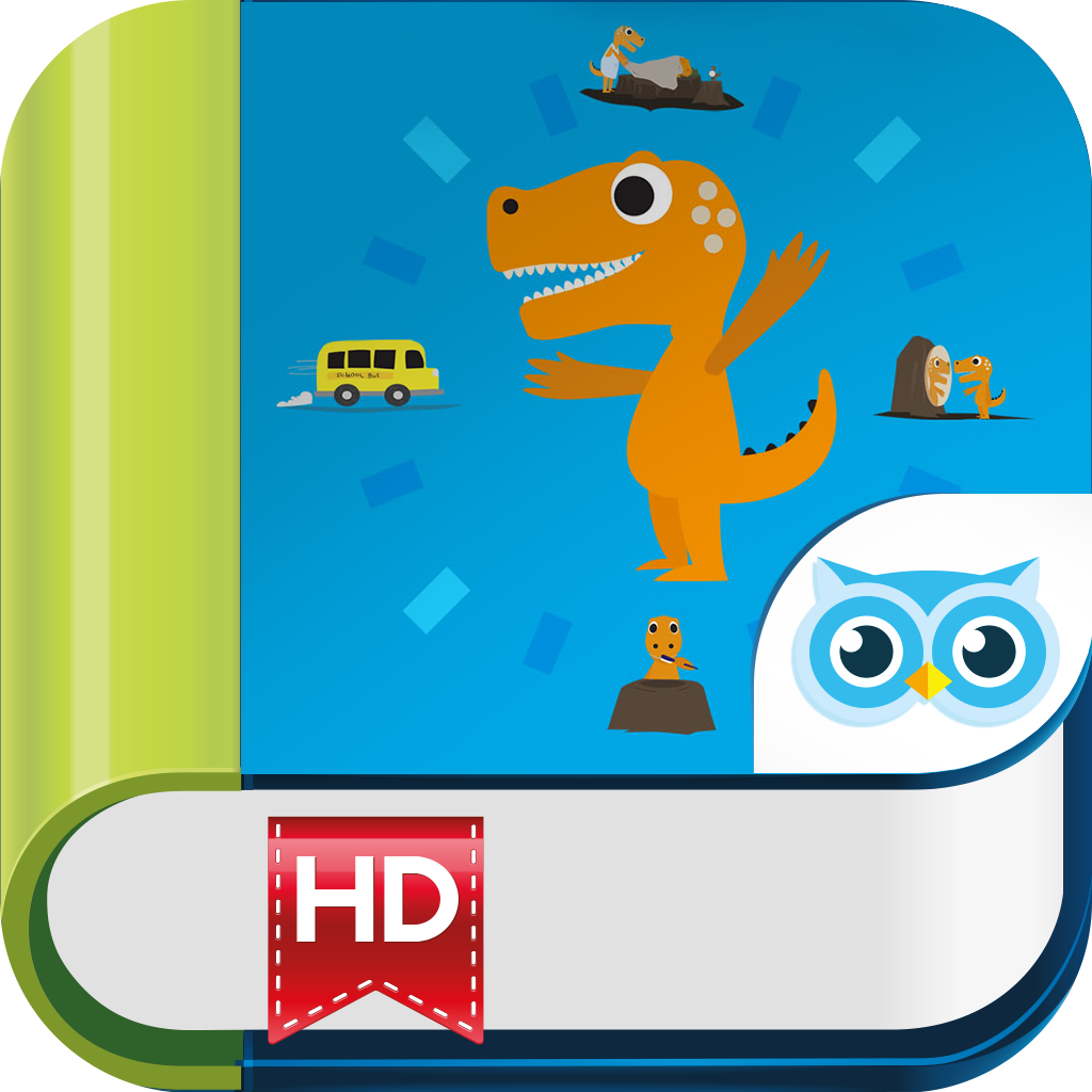 En dag i en dinosaurs liv - Nok en spennende barnebok fra Pickatale HD