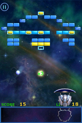 Meteor Lite - Brick Breaker screenshot 1