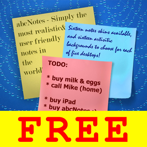 abc Notes - FREE Sticky Note Application