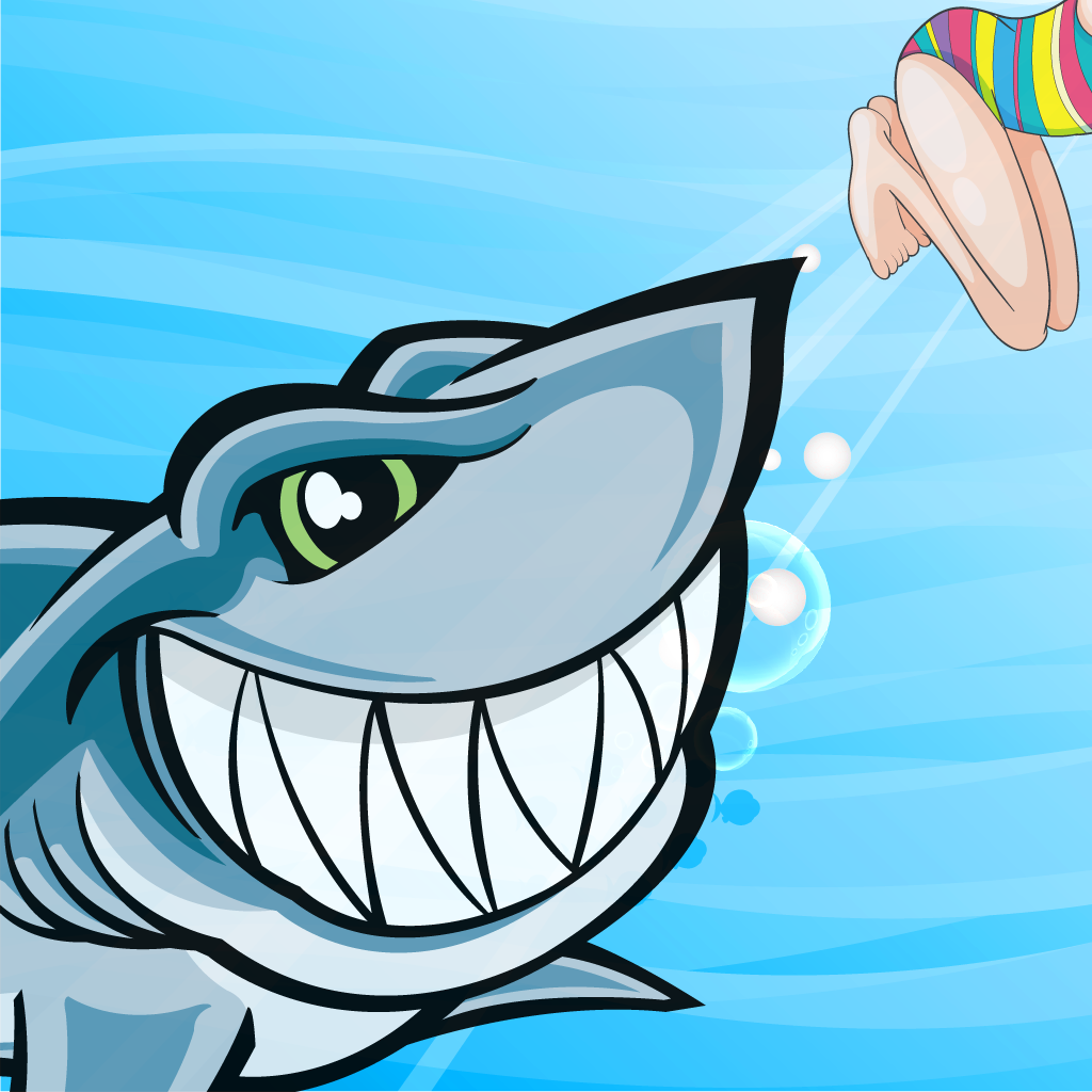 Dangerous Shark Attack Race icon