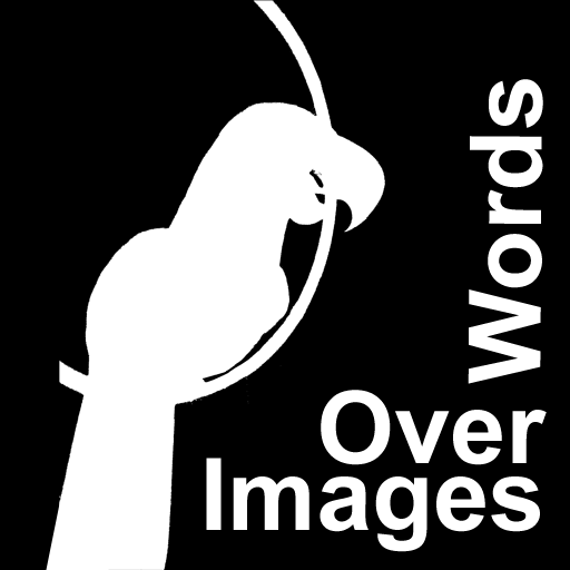 Words over images