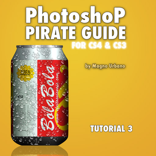 Photoshop Tutorial 3 (realistic soda can illustration)