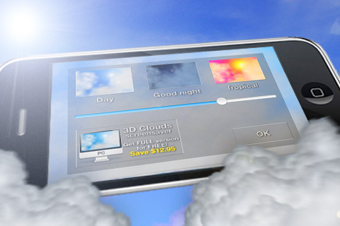 3D Clouds Screenshot