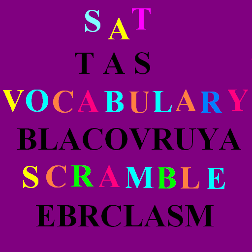 SAT Word Scramble