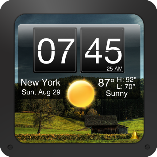 Nightstand Central for iPad Free - Alarm Clock with Weather and Photo Wallpapers