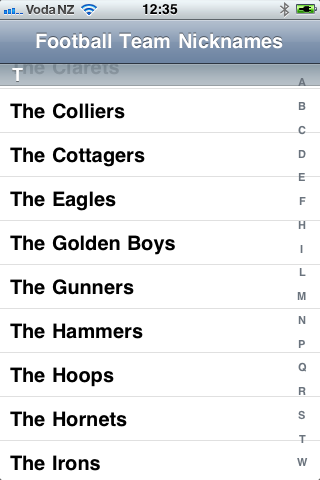 App Shopper Football Team Nicknames Sports