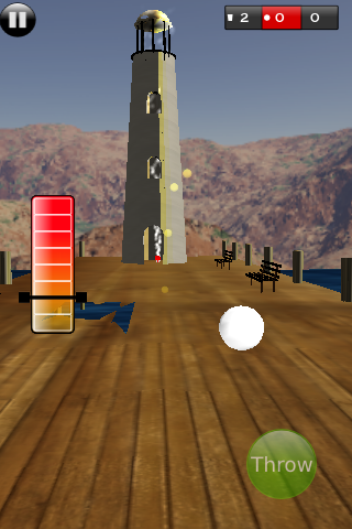 3D Pong Tricks Screenshot
