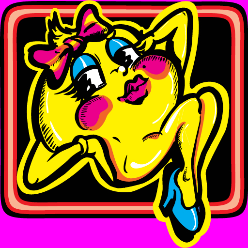 ms pac man characters