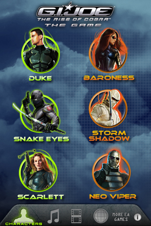 G.I. JOE - THE RISE OF COBRA - THE GAME image #1