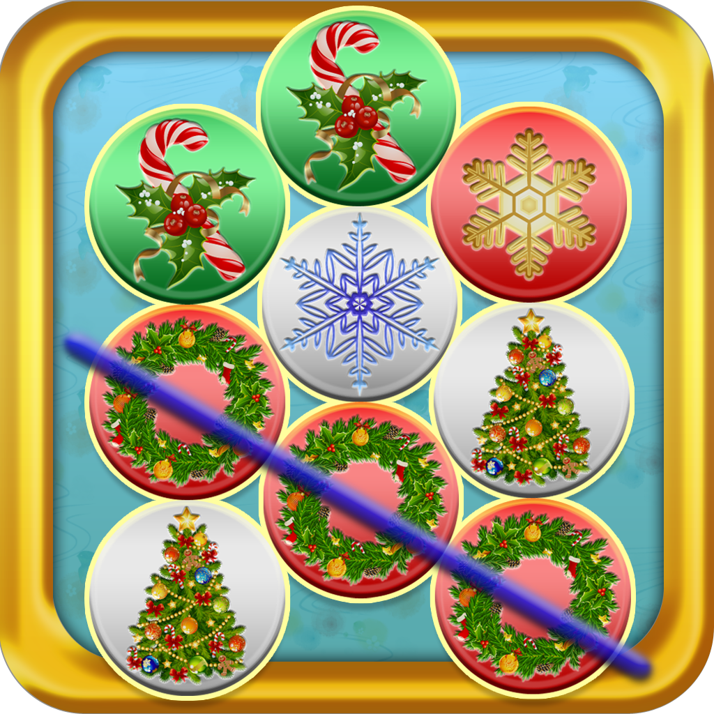 A Christmas Holiday Pop Match Puzzle Game - Free Version