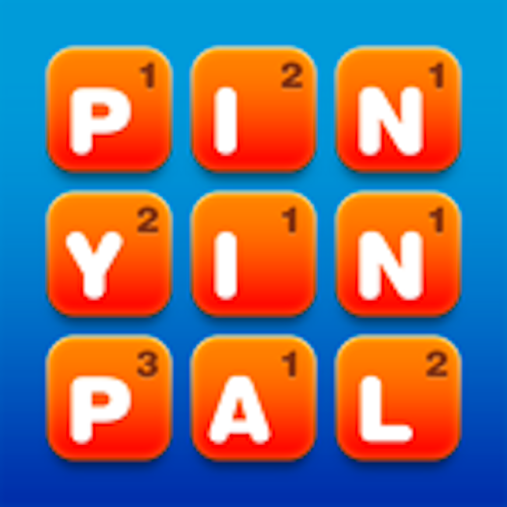 PinYinPal: The ONLY Free Mandarin Chinese word game available played with letters of the alphabet