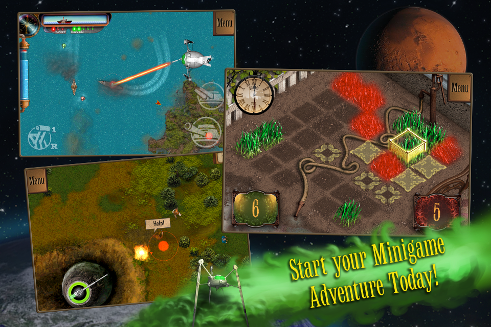 Jeff Wayne's Musical Version of The War of The Worlds: Minigame Adventure screenshot 5