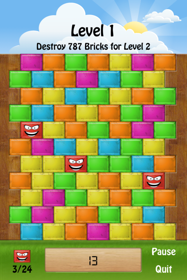 Evil Bricks screenshot 1