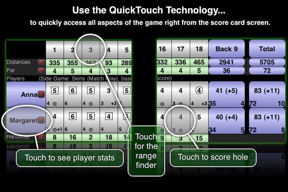 GolfCard Classic screenshot 3