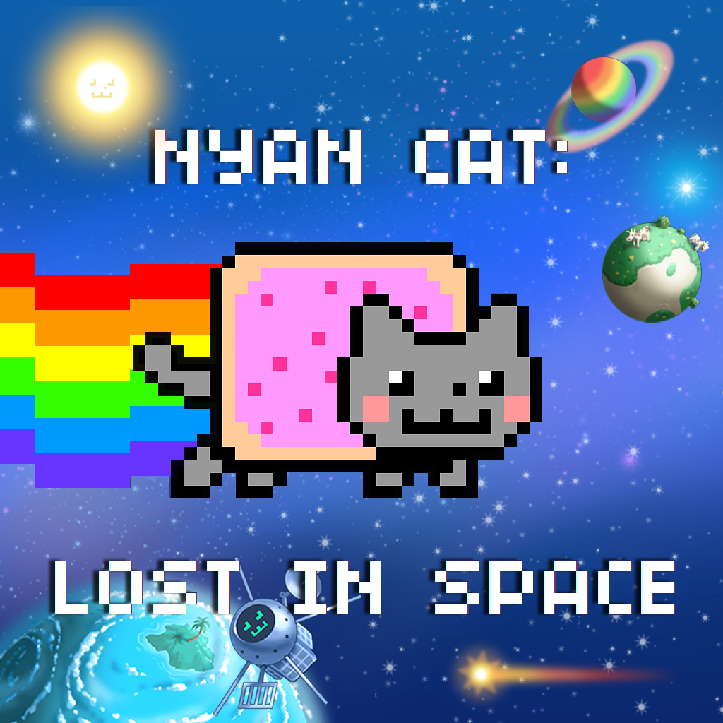 nyan cat lost in space youtube