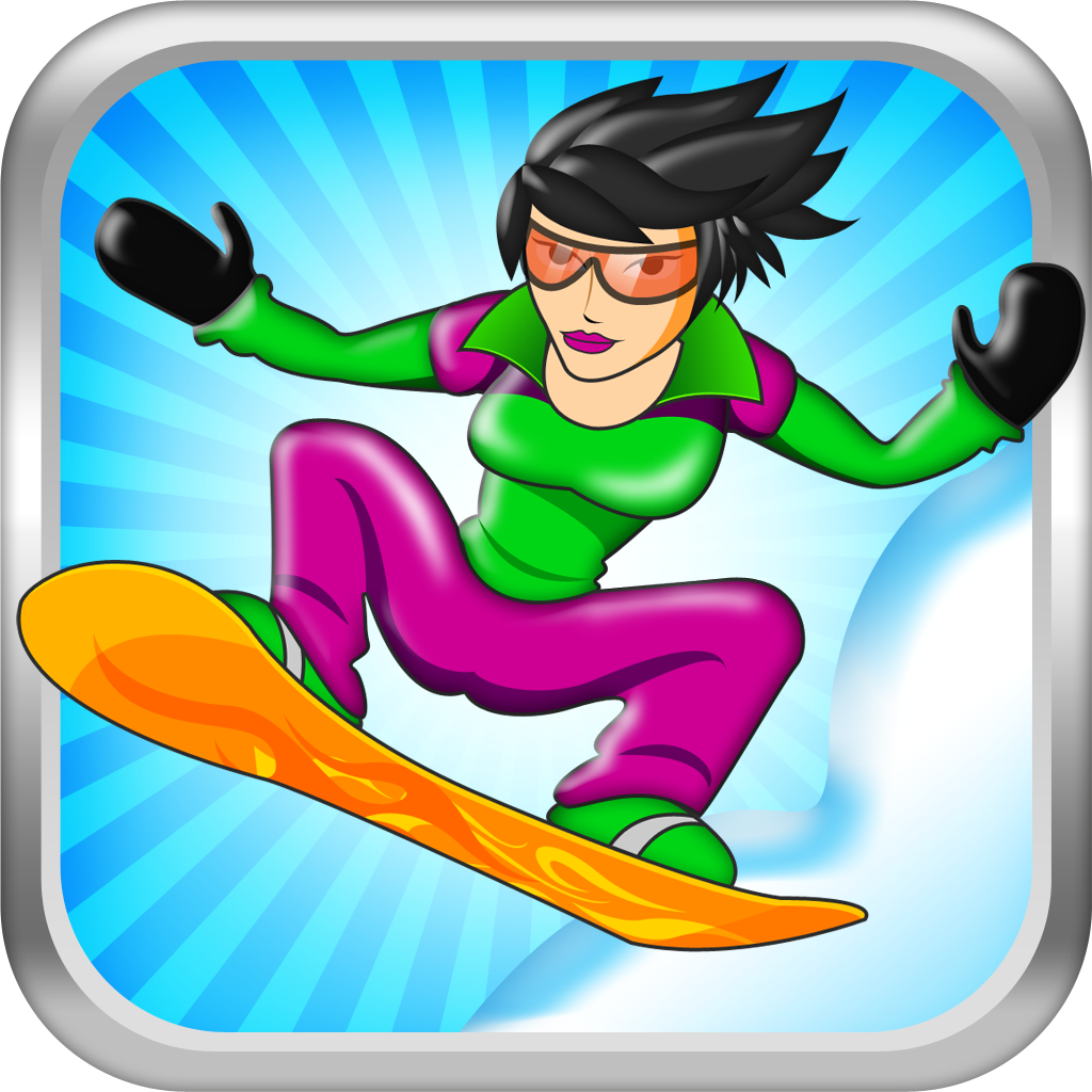 Avalanche Mountain - An Epic Snowboarding Racing Game with penguins, aliens, babies and more!