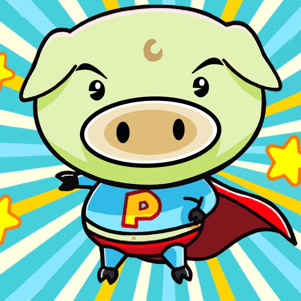 A Happy Ham in Run Adventures - Piggies for Kids icon