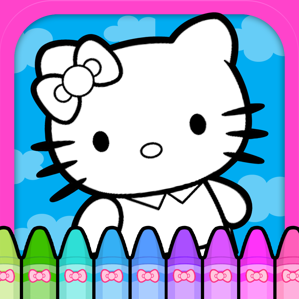 Hello Kitty Coloring Book HD icon