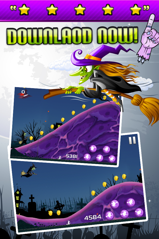 A Wicked Witch Race on Brooms screenshot 3