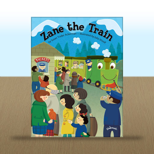 Zane the Train by Susan Yoder Ackerman; illustrated by Julia Woolf