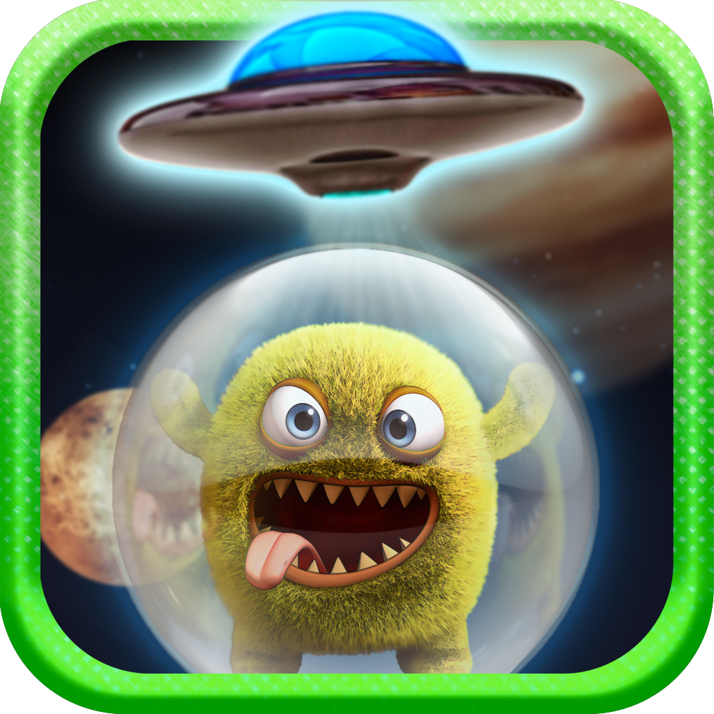 Alien UFO Tower Build Space Game - Free Version