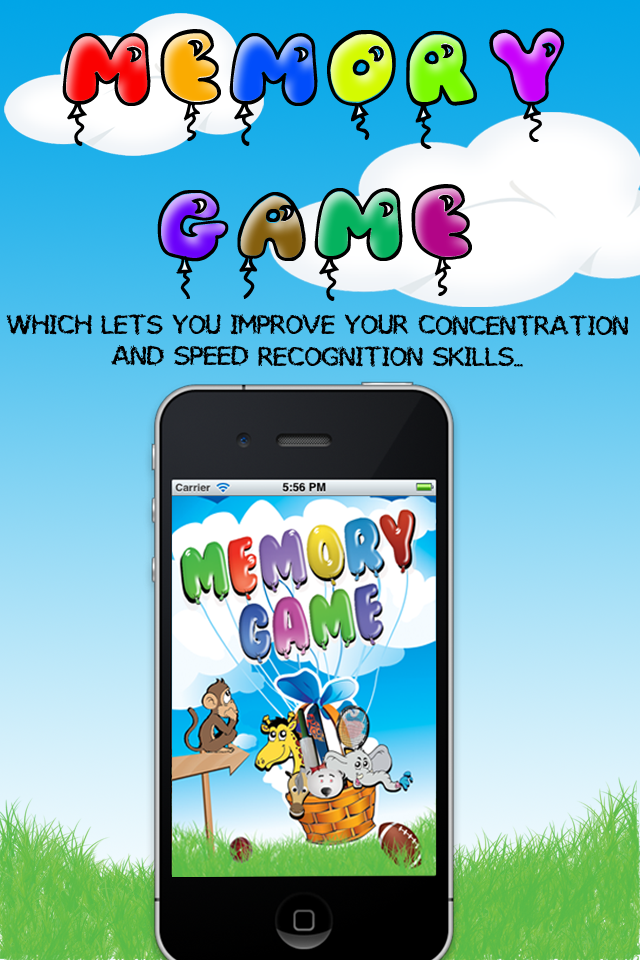 5-in-1 Memory Game Lite screenshot 1