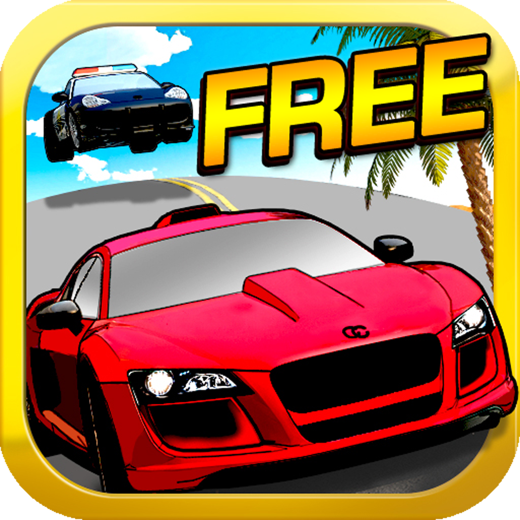Crazy Cars - Hit The Road HD - FREE icon