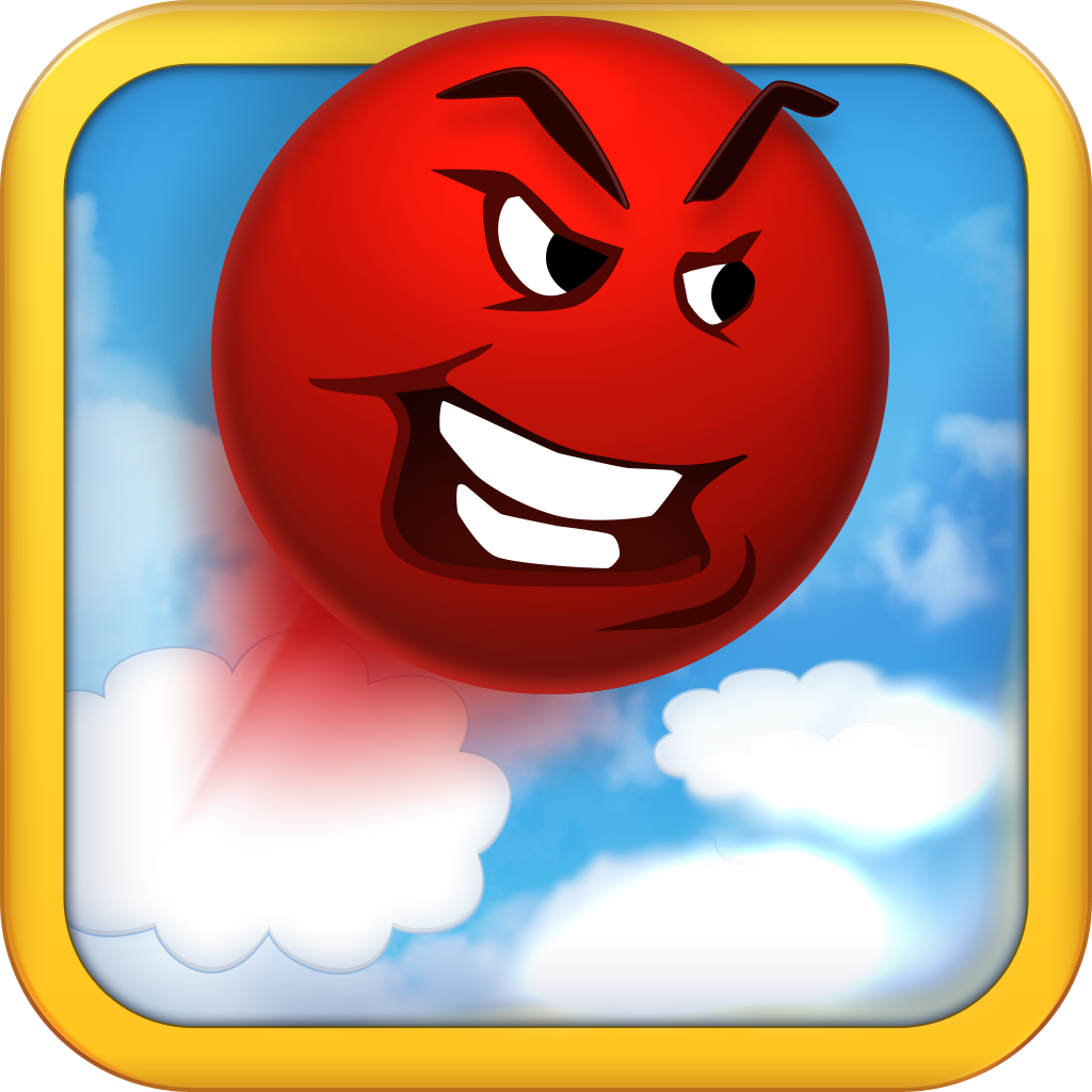Bouncy B - An inverted endless runner. Smash and bounce on clouds! icon