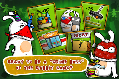 Robber Rabbits: Christmas Gift! screenshot 5