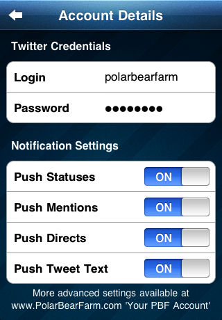 Tweet Push - Push Notifications For Twitter screenshot 2