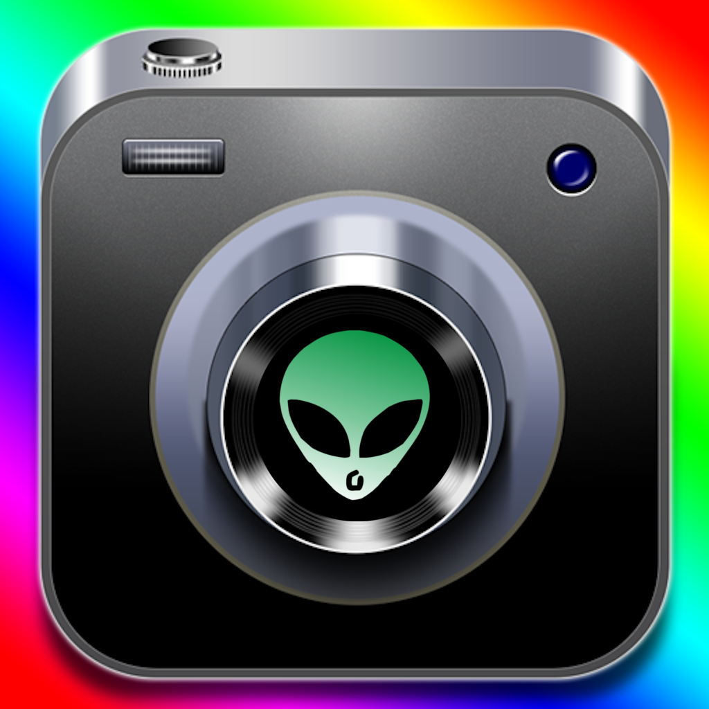 Alien Cam - turn faces into scary and funny aliens!