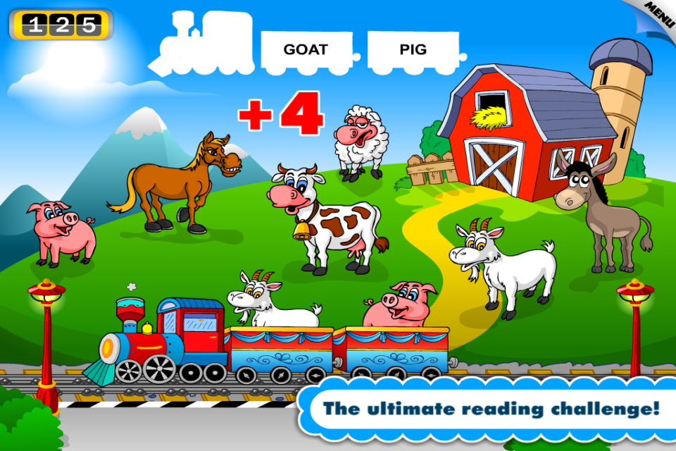 App Shopper: Animal Train Preschool Adventure First Word Learning Games ...