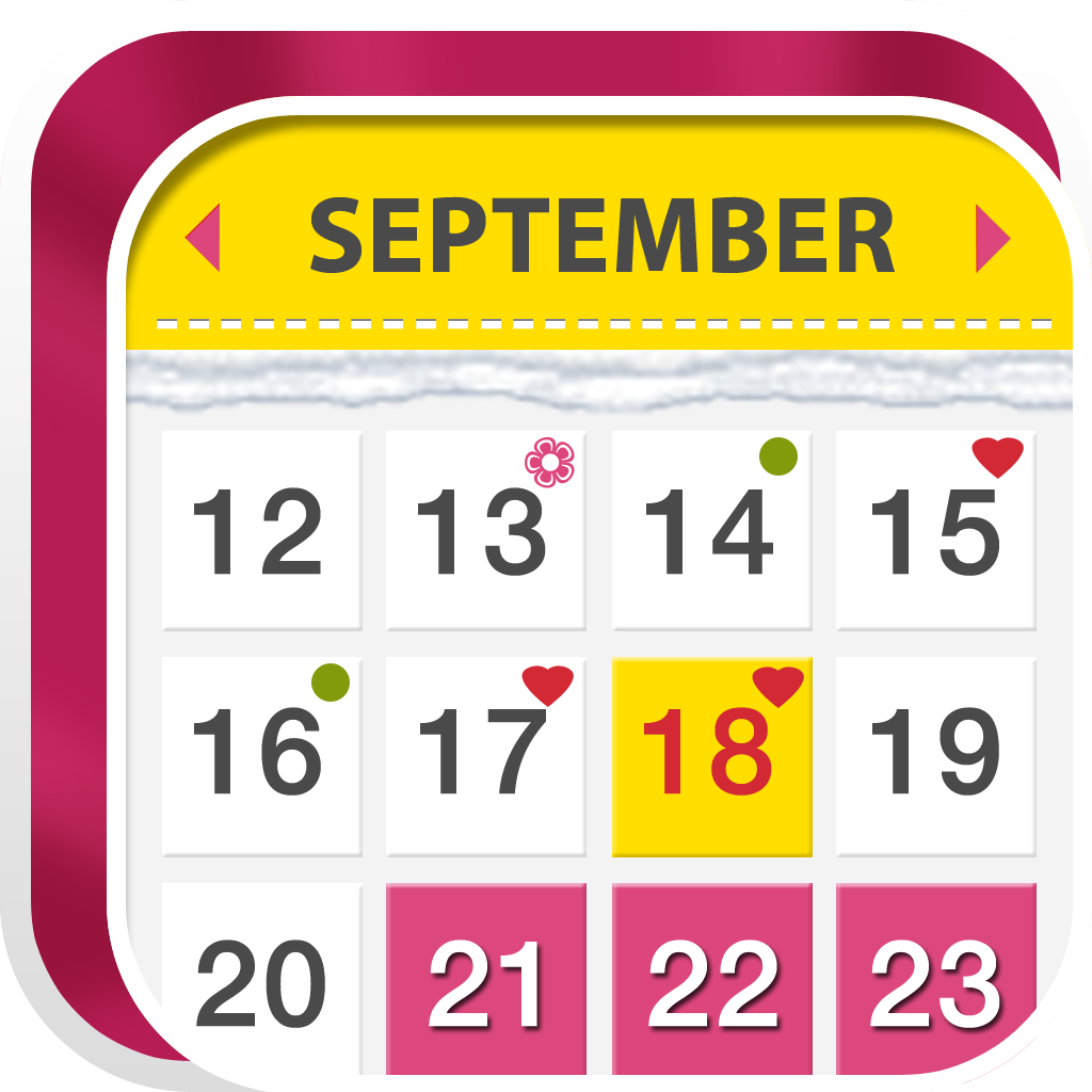 Woman Calendar-Period Tracker/Ovulation Tracker/Conception Tracker