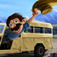 Riding your new truck collect burgers and drinks, across the crazy land and complete every level