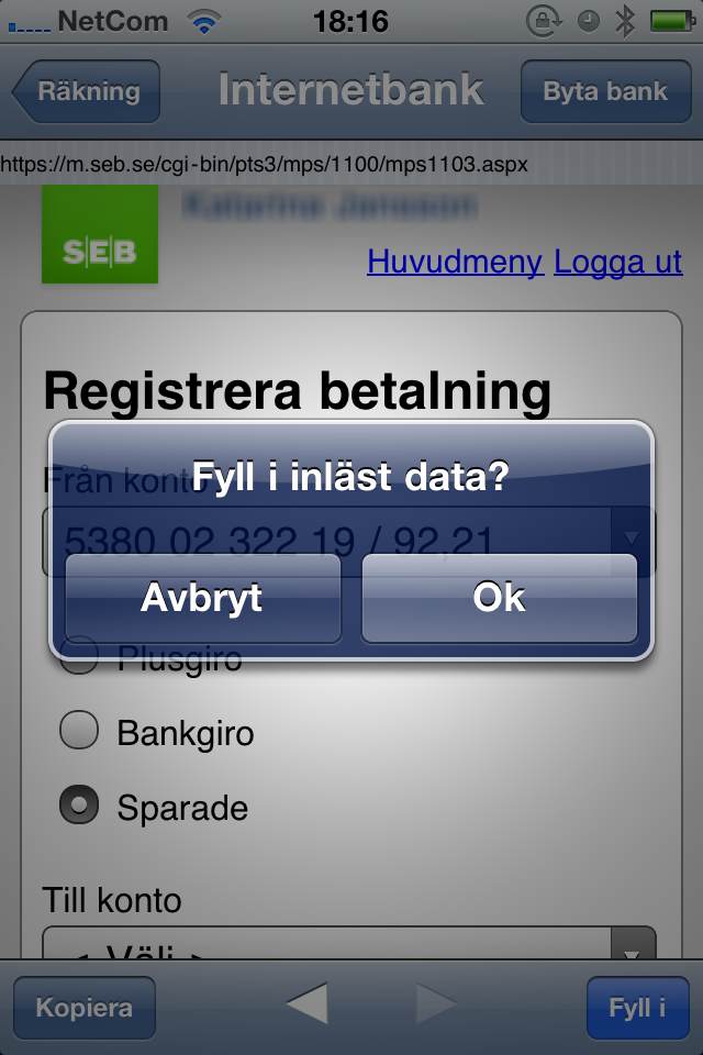 App Shopper Giroscanner Seb Swedbank M Fl Utilities