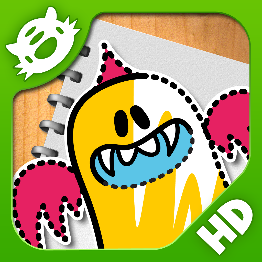 iLuv Drawing Monsters HD - Learn how to draw 20 cute monsters step by step!