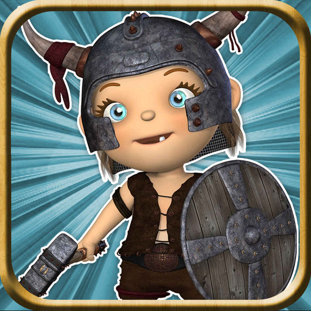 A Little Baby Viking of Clasher Letters - A Best Clan of Alphabet for Learn Education Kids