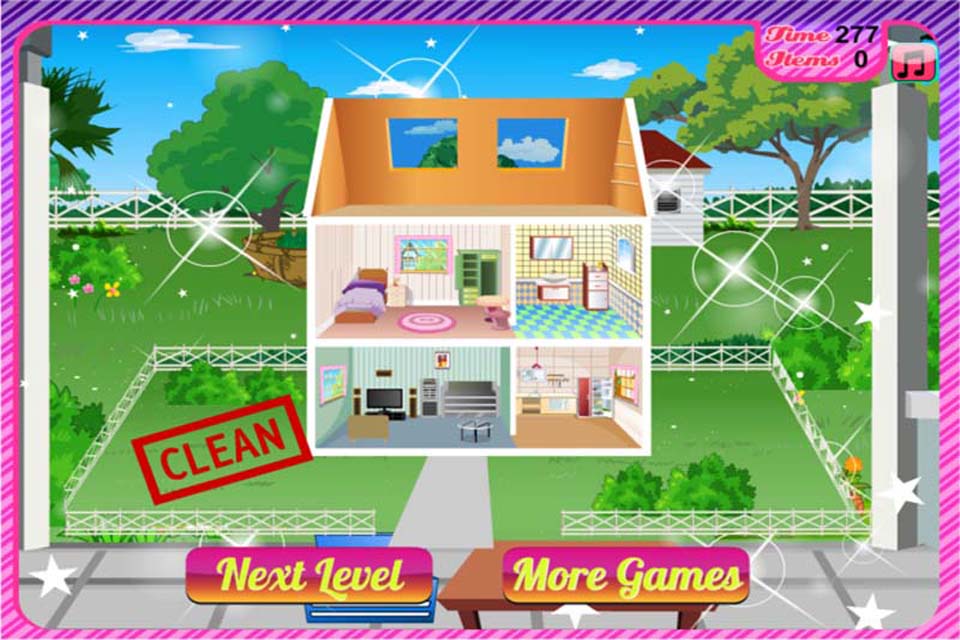 Cleaning Games, play them online for free on GamesXL.