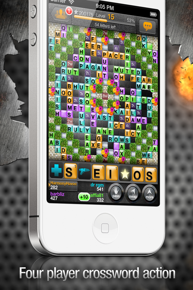 War of Words 2 - Crossword Strategy Game screenshot 1