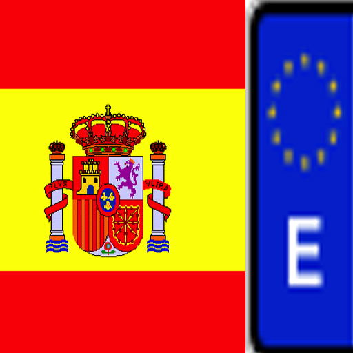 Spain-Kennzeichen