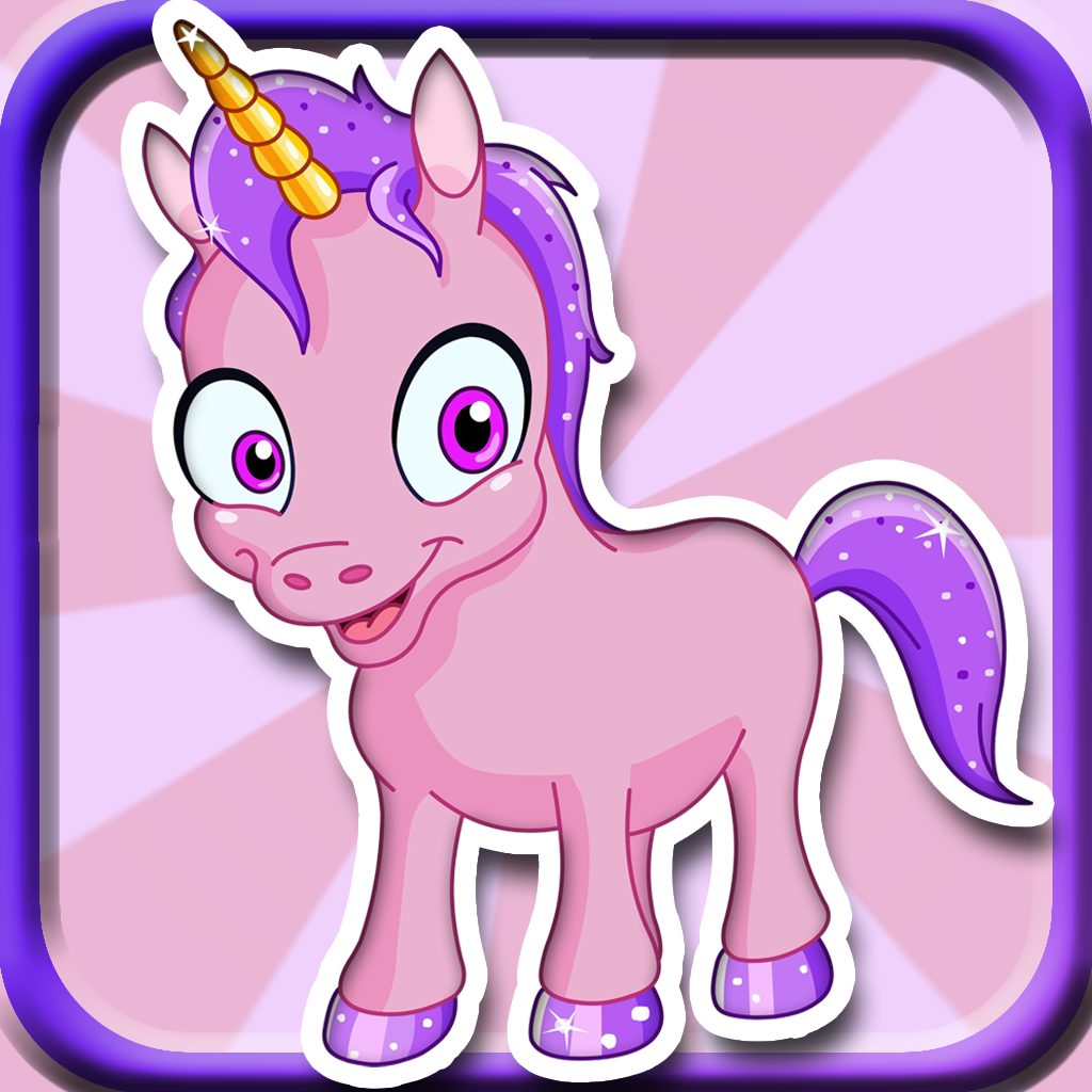 A Pink Unicorn Letters Attack -  Fairy Alphabet Game for Kids
