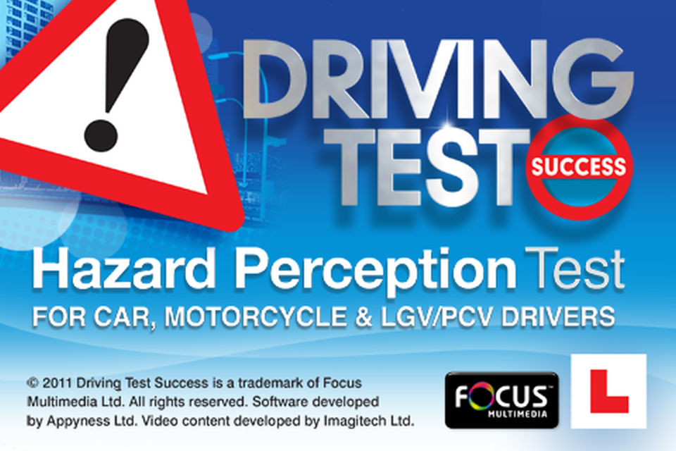 driving hazard perception test 2014