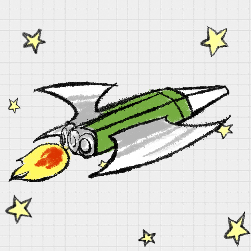 Doodle Galaxy - Dodge Asteroids & Fly Through Space In Free Endless Fun icon